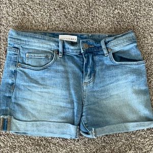 Loft jean shorts